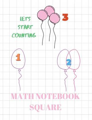 MATH NOTEBOOK SQUARE
