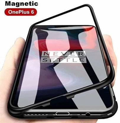Retrofit Back Cover for OnePlus 6 Magnet Case Cover 100% Electronic Auto-Fit Magnetic Cover