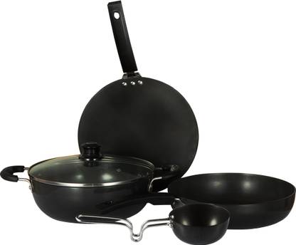 Flipkart SmartBuy Hard Anodized Cookware Set of 4