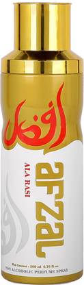 AFZAL Premium Non Alcoholic Ala Rasi Deodorant 200ml Deodorant Spray  -  For Men & Women