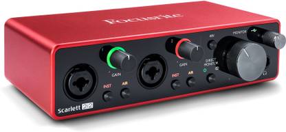 FOCUSRITE Scarlett 2i2 3rd Gen USB Audio Interface 4 Tracks Digital Multi-track Recorder