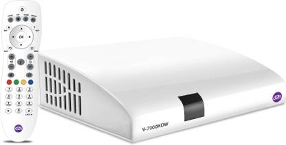 D2H HD (1080 i) DTH Connection | Only Set Top Box Offer With RF Remote | With 1 Month Subscription of Gold HD Tamil Combo Pack, Installation & Warranty