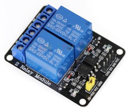 OLatus 5V 2 Channel Relay Module With Optocoupler Micro Controller Board Electronic Hobby Kit