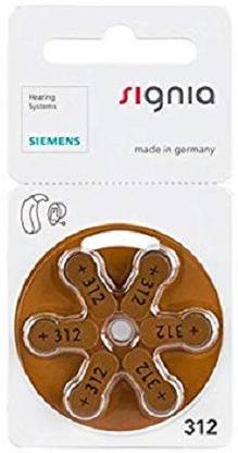 Siemens Zinc Battery 60 pcs 312 Stethoscope Cover