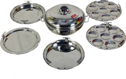 KRISHNA MULTI KADAI 3 IN 1 INDUCTION Induction & Standard Idli Maker