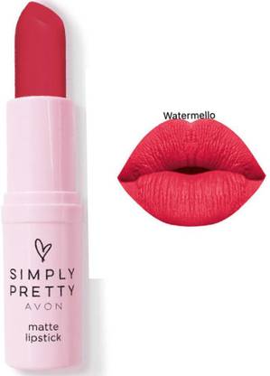 AVON Simply Pretty Matte Lipstick ( Watermelon )