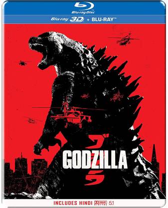 Godzilla (2014) (Steelbook) (Blu-ray 3D & Blu-ray) (2-Disc)