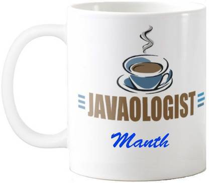 Exoctic Silver Manth Java Office Gift 52 Ceramic Coffee Mug
