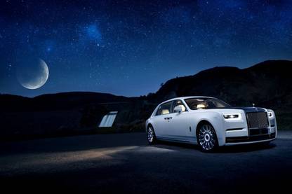 RollsRoycePhantom…illity Paper Art Wall Poster Without Frame (12x18 Inch) Paper Print