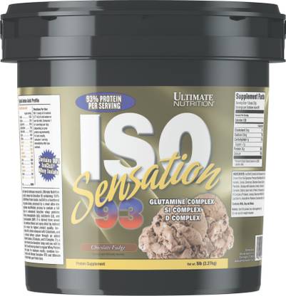 Ultimate Nutrition Iso Sensation 93 5lbs Whey Protein