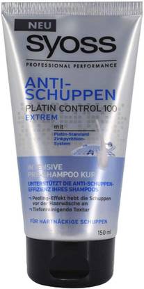 syoss Anti-Schuppen Platin Control 100 Intensive Pre-Shampoo
