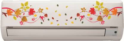 STICKER STUDIO 91 cm AC Sticker Wall Sticker Split Air Conditioner Sticker Standard Reusable Sticker