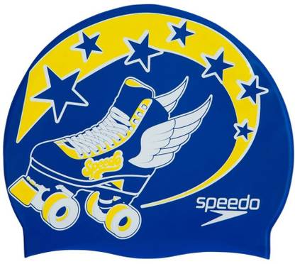 SPEEDO Slogan Printed Cap Swimming Cap