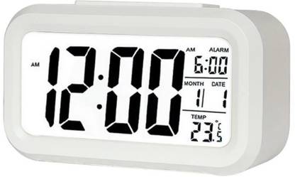JAMBOREE Digital White Clock