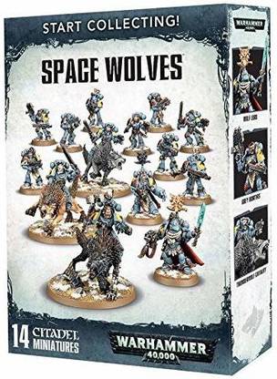 Games Workshop Warhammer 40k Start Collecting: Space Wolves (8th Edition)