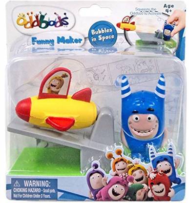 Oddbods Pogo Figure Bubbles In Space Funny Maker Playset