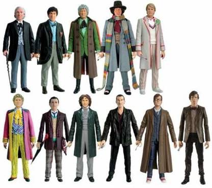 Character Options 11 Doctors Action Figure Collector Set