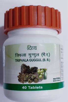 DIVYA Patanjali Triphala Guggul 3pc Capsules