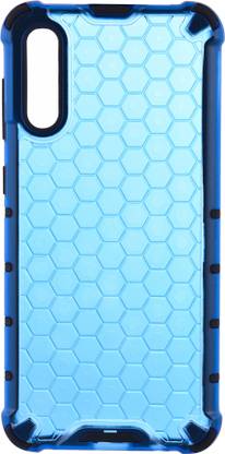 HASHLAND Back Cover for Samsung A50 Beehive Honeycomb Pattern PC+TPU Back Cover Shockproof Phone Case