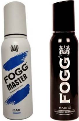 FOGG MASTER OAK PARADISE 120 ML X2 Perfume Body Spray - For Men & Women