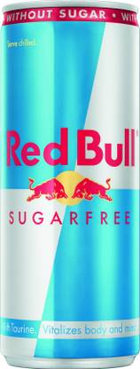 RedBull Sugar free Energy Drink 250 ML(pack of 4) Energy Drink