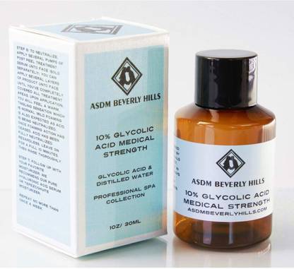 ASDM Beverly Hills 10% Glycolic Acid Peel, 1 Ounce