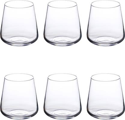 Bohemia Crystal (Pack of 6) Sandra-SS22007 Glass Set Whisky Glass