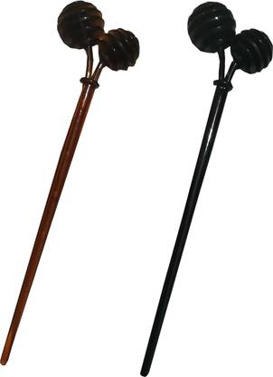 salvusappsolutions Plastic Stick Bun Stick (Multicolor) Bun Stick