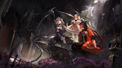 Athah Anime Touhou Komachi Onozuka 13*19 inches Wall Poster Matte Finish Paper Print