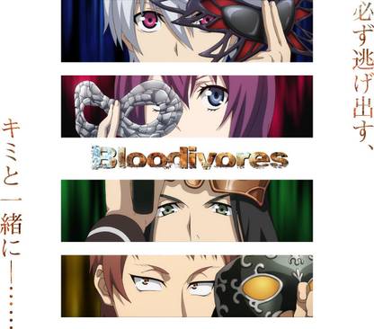 Athah Anime Bloodivores Anji Shin Lee Yao Lou Liu Mi 13*19 inches Wall Poster Matte Finish Paper Print