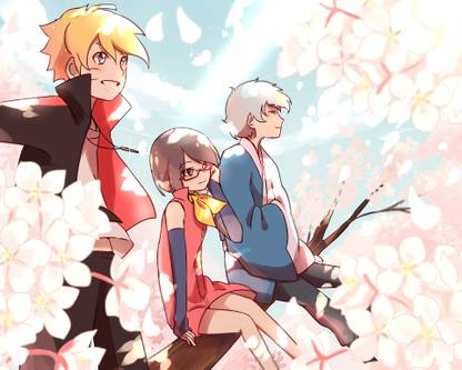 Athah Anime Boruto Boruto Uzumaki Sarada Uchiha Mitsuki 13 19 Inches Wall Poster Matte Finish Paper Print Animation Cartoons Posters In India Buy Art Film Design Movie Music Nature And