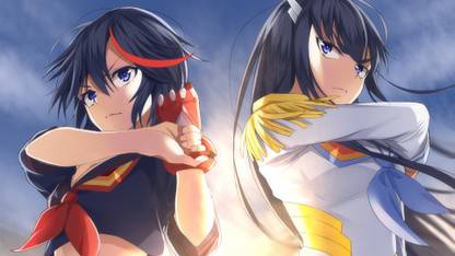 Athah Anime Kill La Kill Ryūko Matoi Kiryuin Satsuki Siblings 13*19 inches Wall Poster Matte Finish Paper Print