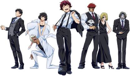 Athah Anime Blood Blockade Battlefront Steven A. Starphase Chain Sumeragi Zapp Renfro Leonardo Watch Klaus Von Reinherz K.K. Sonic Speed Monkey Gilbert F. Altstein 13*19 inches Wall Poster Matte Finish Paper Print