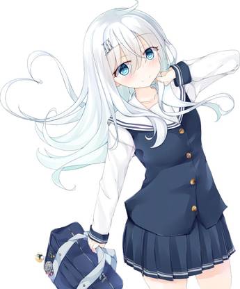 Athah Anime Kantai Collection Hibiki 13*19 inches Wall Poster Matte Finish Paper Print