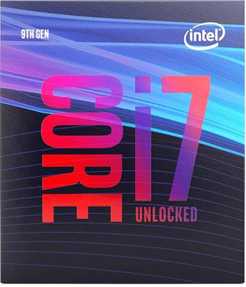 Intel Core i7 9700K Desktop 9th Generation Processor 8 Cores up to 4.9 GHz Turbo Unlocked LGA1151 300 (Fan/Heatsink not incuded) 4.9 GHz LGA 1151 Socket 6 Cores Desktop Processor