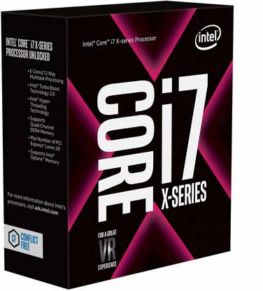 Intel Core i7 7800x Processor 4 GHz LGA 2011 Socket 6 Cores Laptop Processor