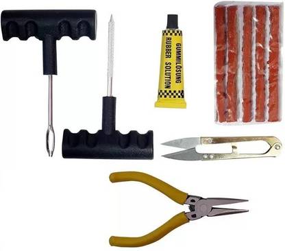 Auto Ryde Punture Kit Tubeless Tyre Puncture Repair Kit