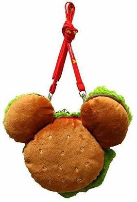 DISNEY Pass Case With Hamburger Mickey Mouse Reel  - 2.9 inch