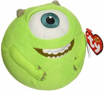 TY Beanie Ballz Mike Green Eyeball Plush  - 5 inch