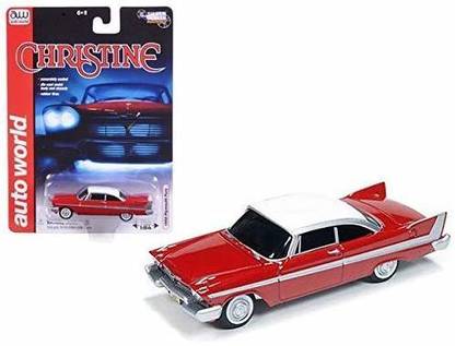 Auto World SCREEN MACHINES CHRISTINE RED 1958 PLYMOUTH FURY
