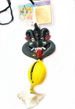 MORMUKUT Evil Eye Hanging Nazar Battu Kavach for Protection Home Plastic, Stoneware Yantra