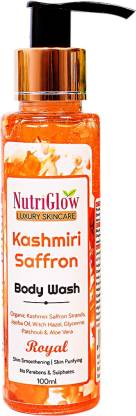 NutriGlow Luxury Skincare Kashmiri Saffron Body Wash