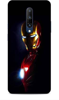 HEMKING Back Cover for One Plus 7 Pro Ironman Printed