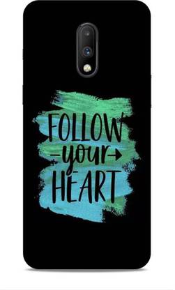 HEMKING Back Cover for One Plus 7 Follow Your Heart Printed