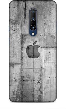 HEMKING Back Cover for One Plus 7 Pro Apple Logo Printed