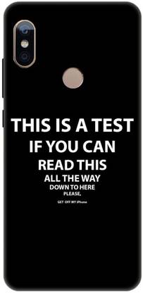 Wooo Back Cover for Mi Redmi Note 6 Pro