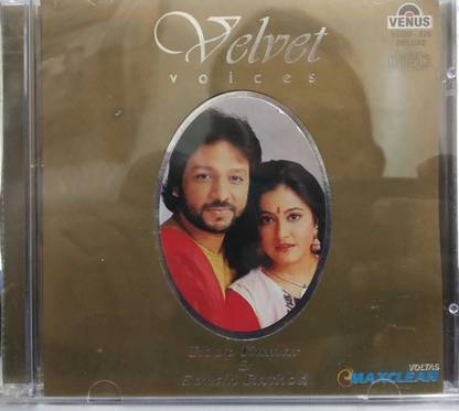 velvet voices -Roop kumar & Sonali Rathod Audio CD Standard Edition
