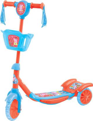 Peppa Pig 3 Wheel Scooter with Flashing Light