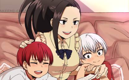 Athah Anime My Hero Academia Momo Yaoyorozu 13*19 inches Wall Poster Matte Finish Paper Print