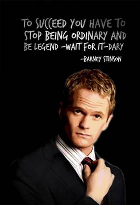 How I Met Your Mother Art Poster for Room & Office (13 Inch X 19 Inch, Rolled) Paper Print